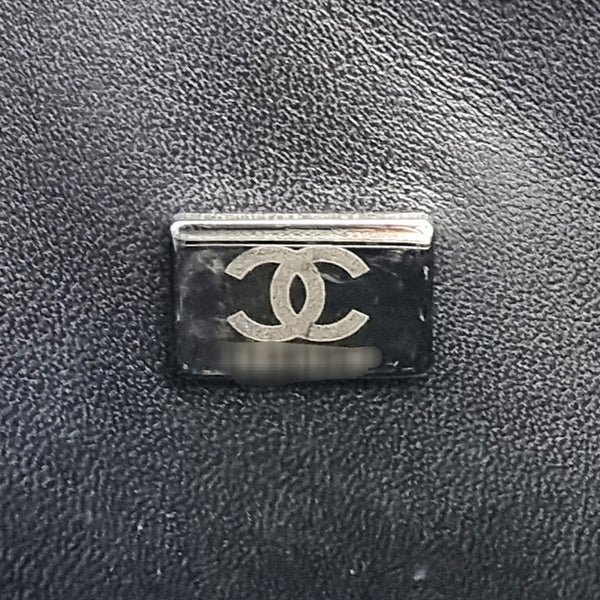 Chanel Boy Medium Caviar Shw (Black)