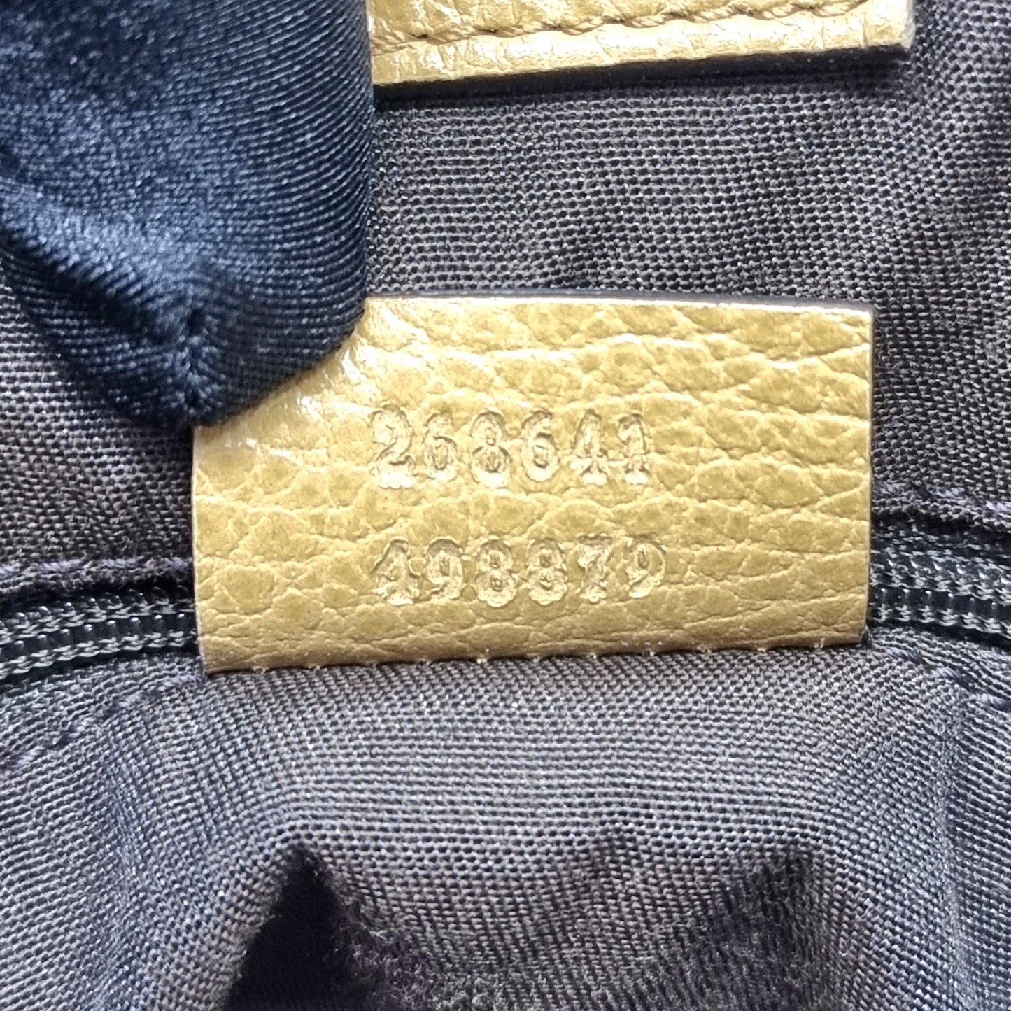 Gucci Abbey Leather Hobo Bag Shw (Brown)