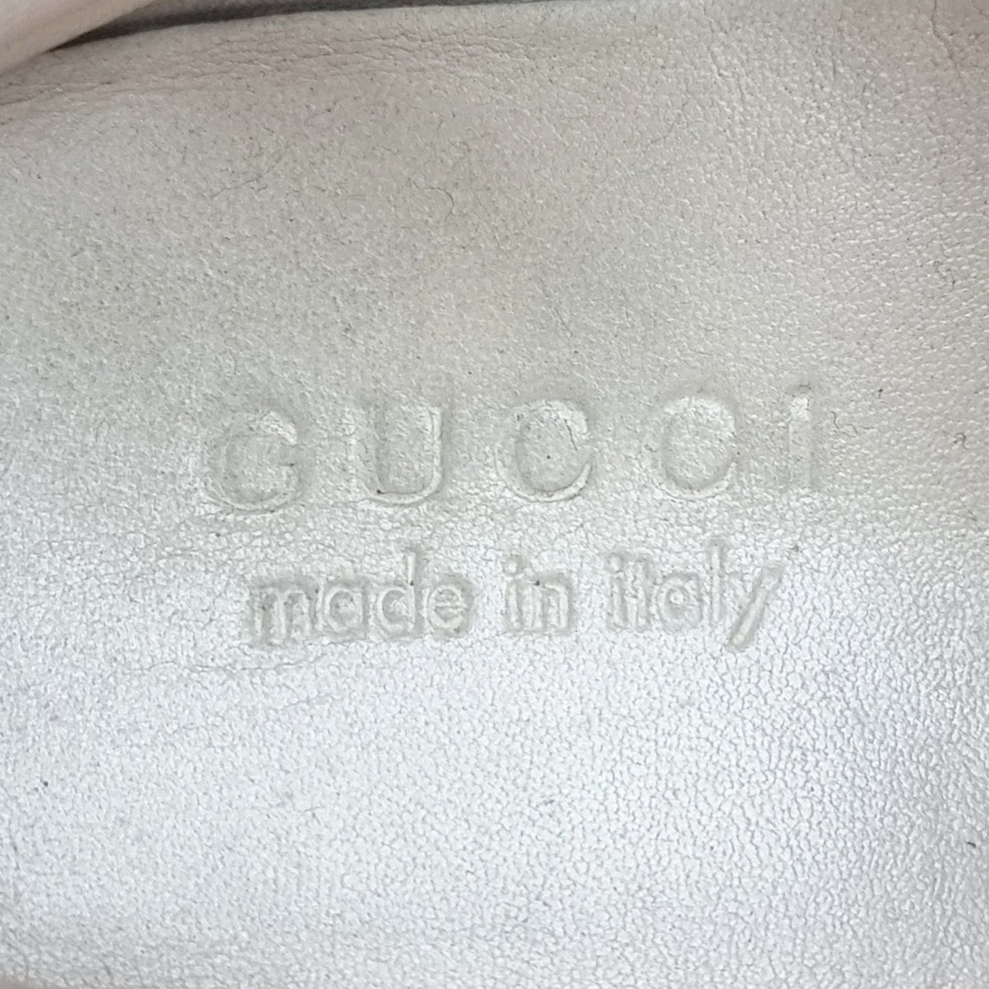Gucci Sneaker Metallic Leather High-Top (Red/Blue)