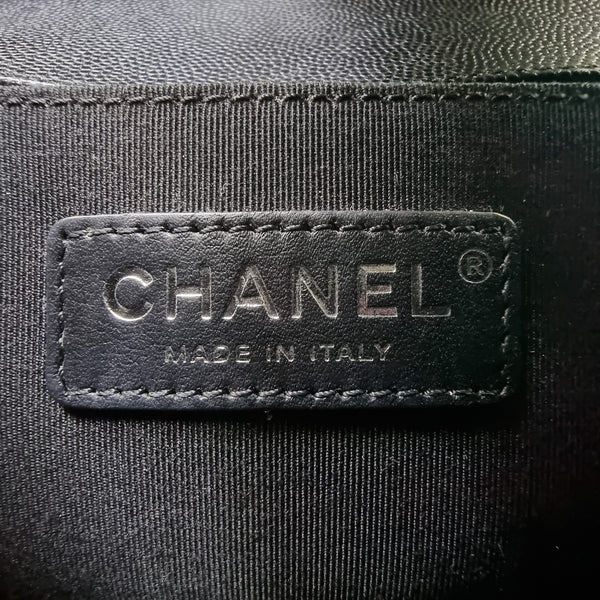 Chanel Boy Small Caviar Shw (Black)