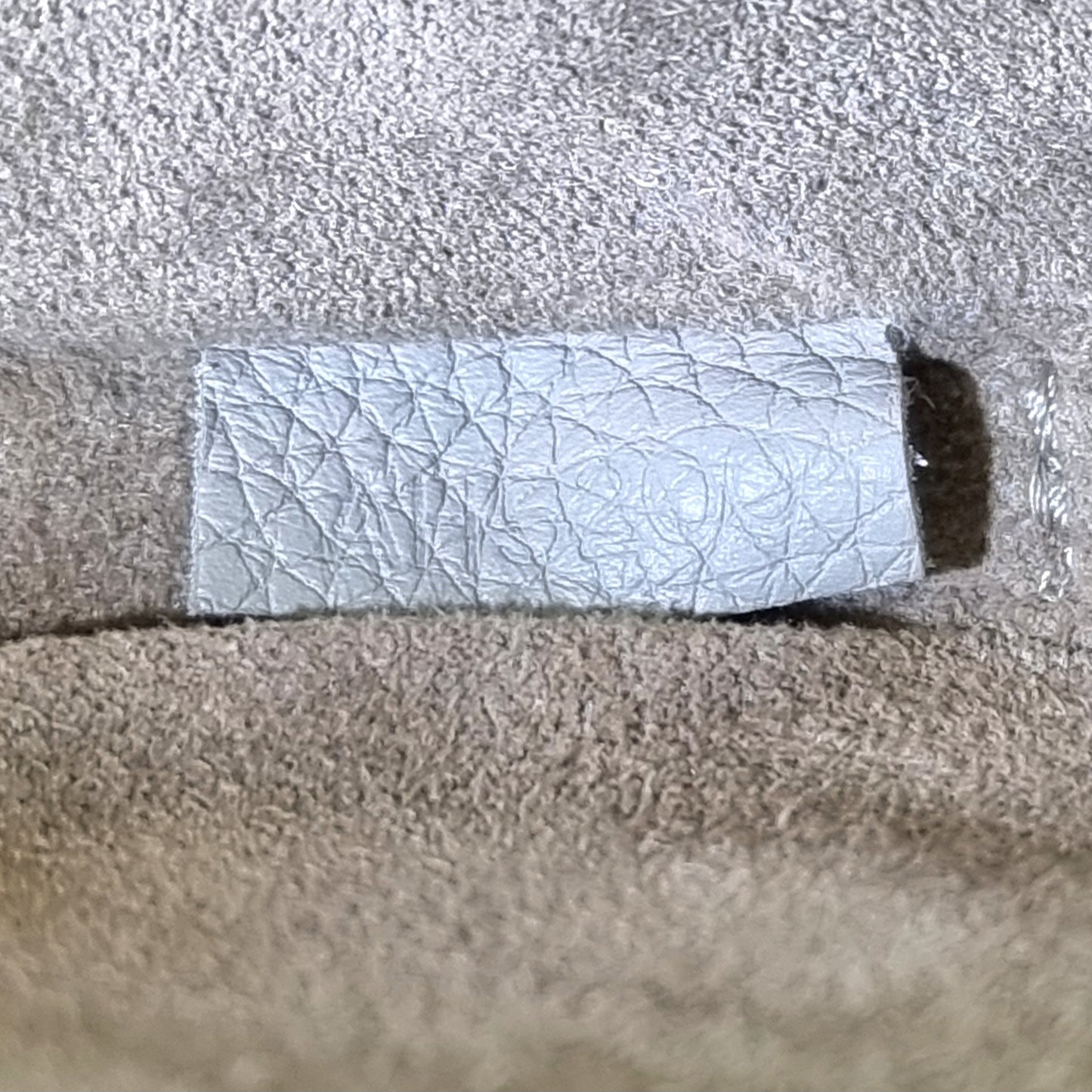 Louis Vuitton Bella Mahina Perforated Calf Leather Shw (Galet Gray)
