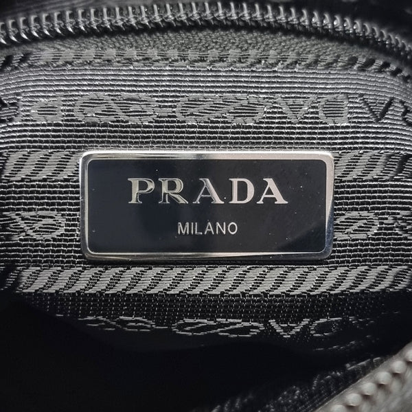 Prada 1BH716 Nylon Sling Bag Shw (Black)