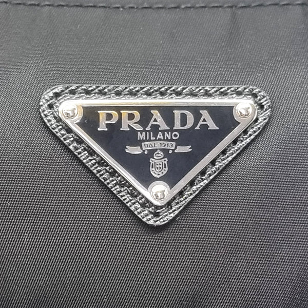 Prada 1BH716 Nylon Sling Bag Shw (Black)