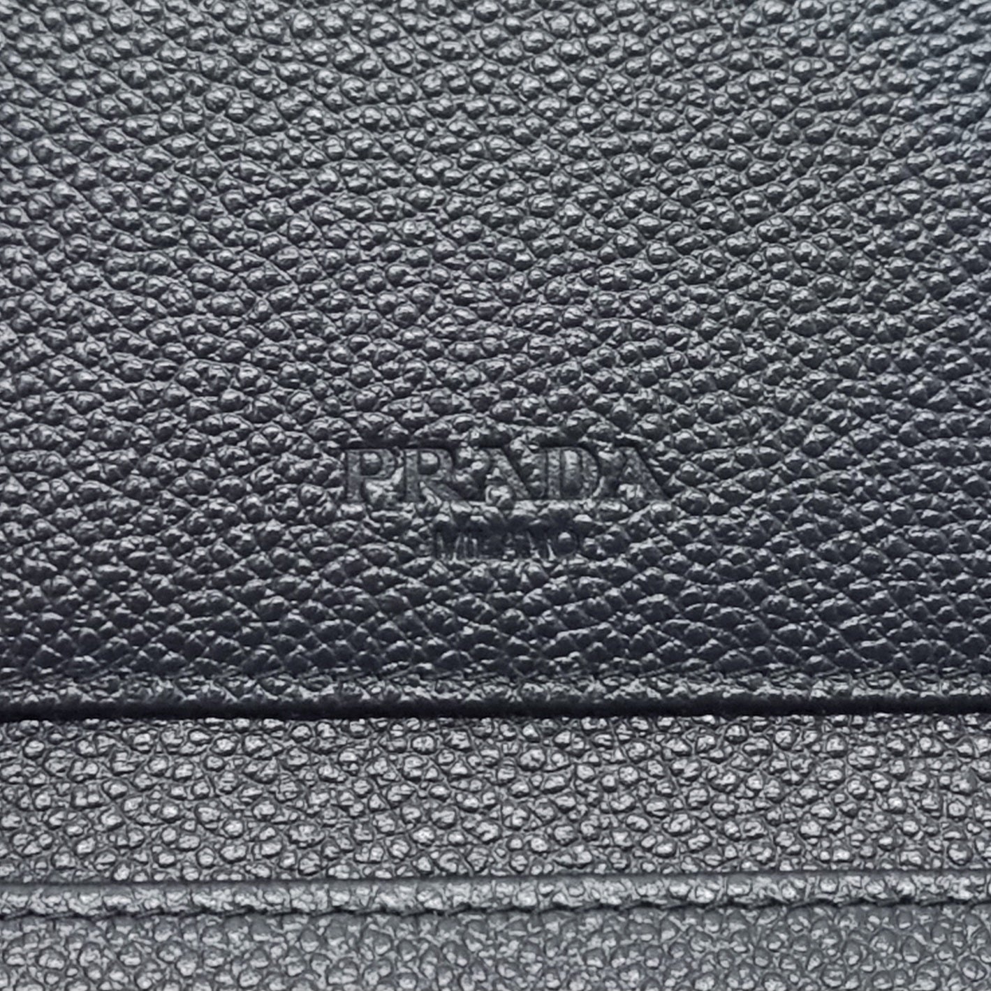 Prada Card Holders Vitello Grain Leather Shw