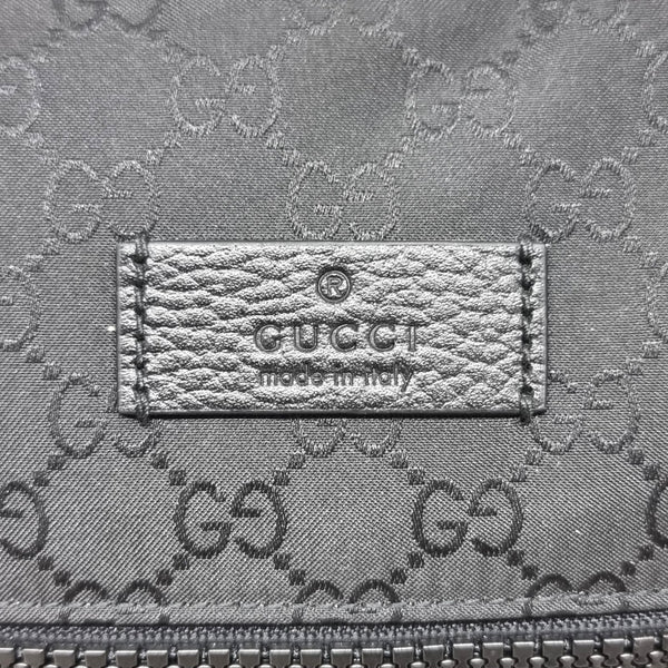 Gucci GG Monogram Nylon Crossbody Bag Shw (Black)