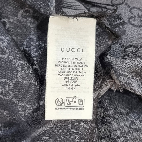 Gucci Shawl GG Pattern (Grey)