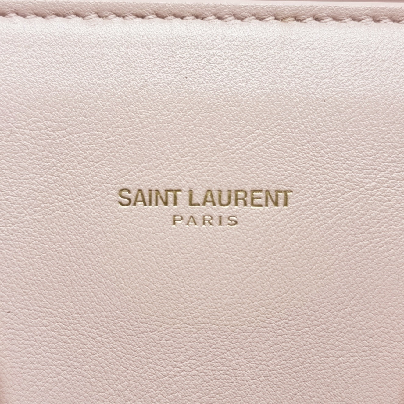 YSL Sac De Jour Smooth Leather Tote Bag Ghw ( Pale Pink)