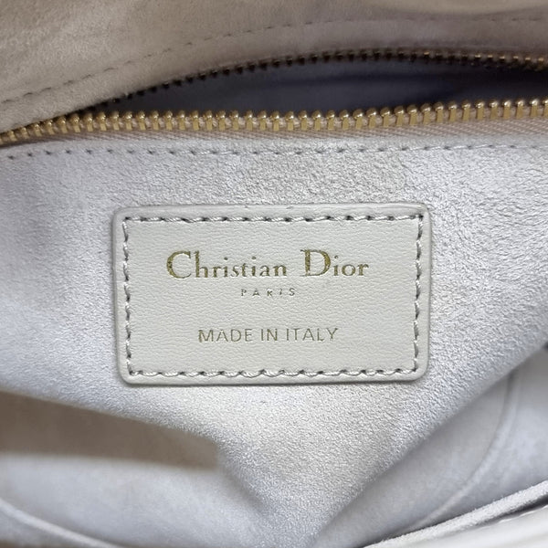 Christian Dior Lady Dior MYABCDior Small Tote Bag Ghw (Grey)