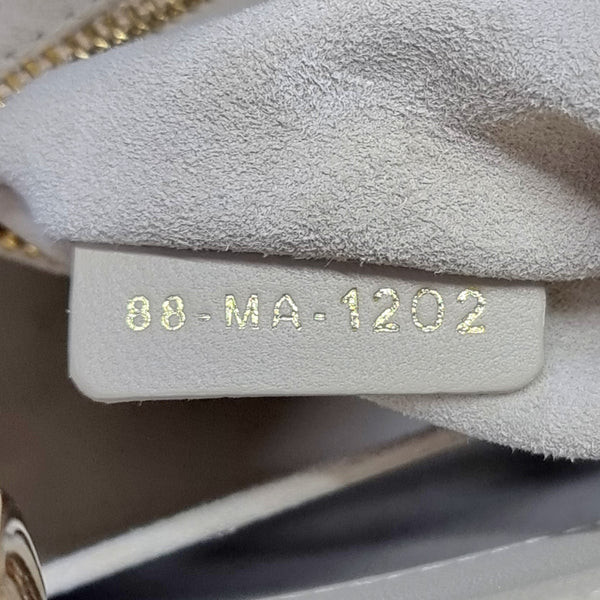 Christian Dior Lady Dior MYABCDior Small Tote Bag Ghw (Grey)