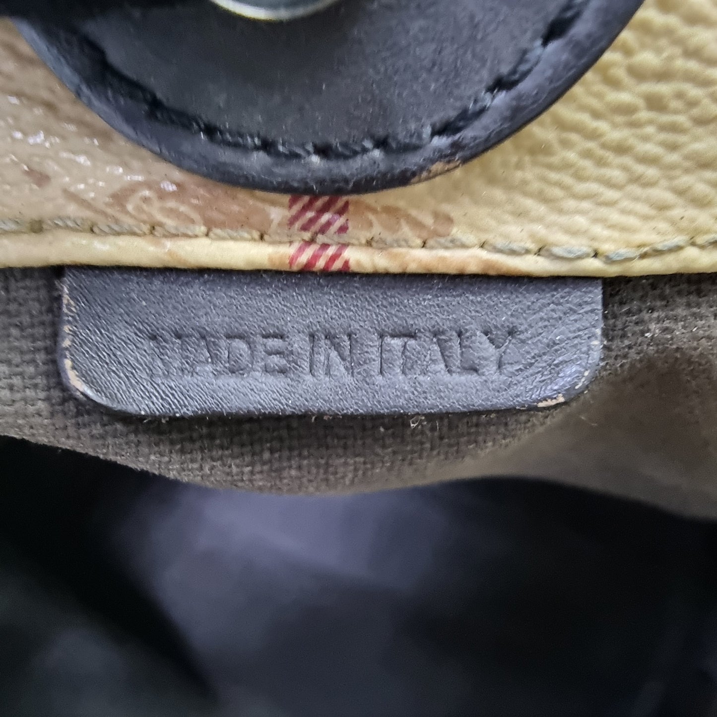 Burberry Haymarket Check Canterbury Canvas Hobo Bag Ghw (Dark Brown)