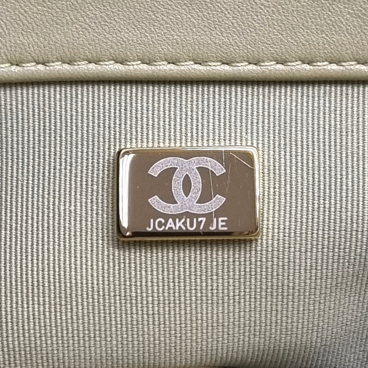 Chanel C19 Flap Small 26 Goatskin Leather 3 Tone Hardware (Pistacchio Green)