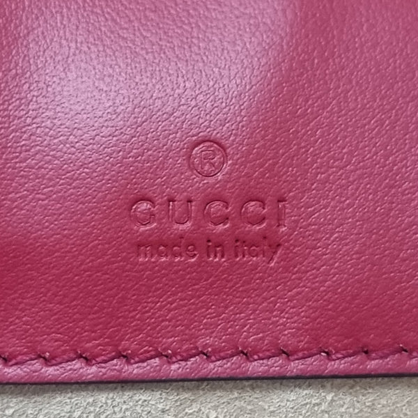 Gucci GG Marmont Matelasse Mini Bucket Bag Ghw (Red)