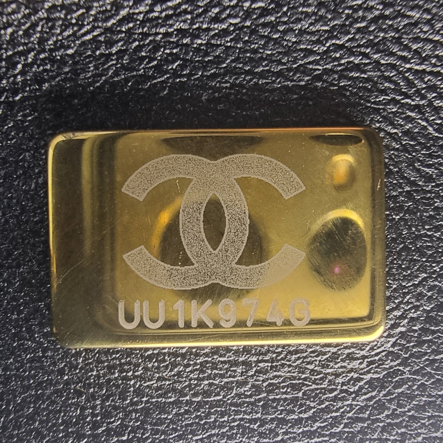 Chanel 22B Small Flap Bag with Heart Charms Lambskin Aged Gold Hw (Black)