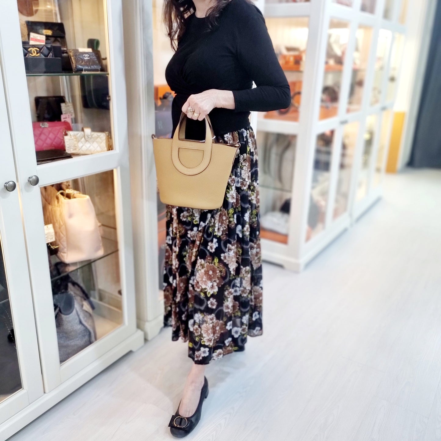 Hermes In The Loop 18 Clemence with Swift Ghw (Biscuit)