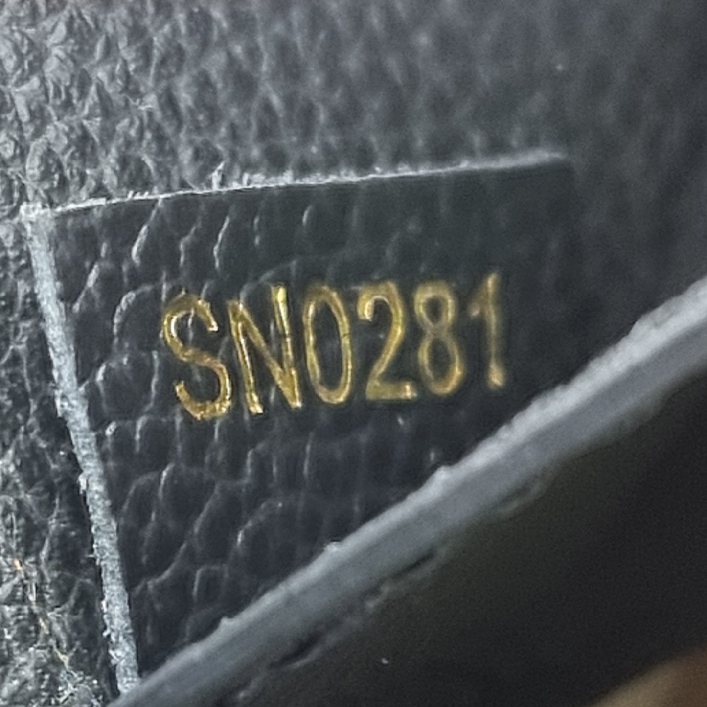 Louis Vuitton Pont 9 Soft MM Grained Calfskin Ghw (Black)