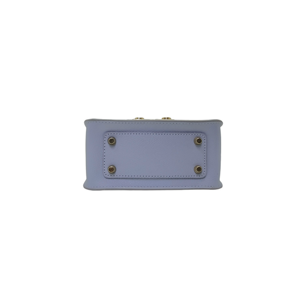 Furla Metropolis Mini Crossbody Leather Ghw (Light Blue)