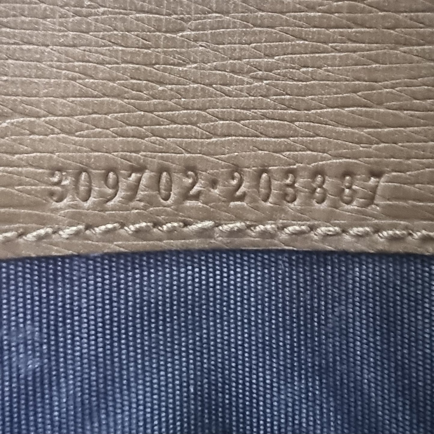 Gucci GG Interlocking Leather Long Wallet (Brown)