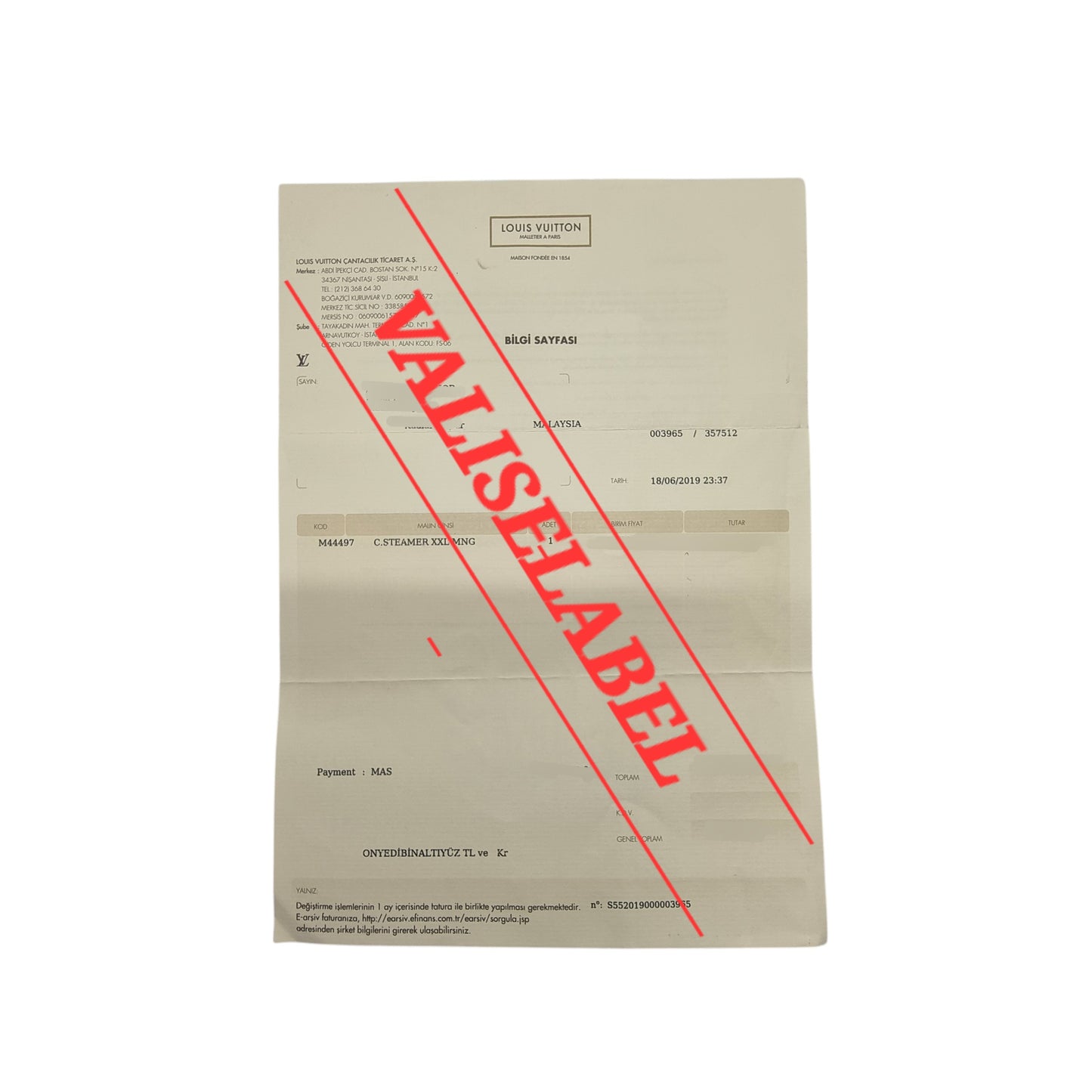 Louis Vuitton City Steamer XXL Monogram Ghw