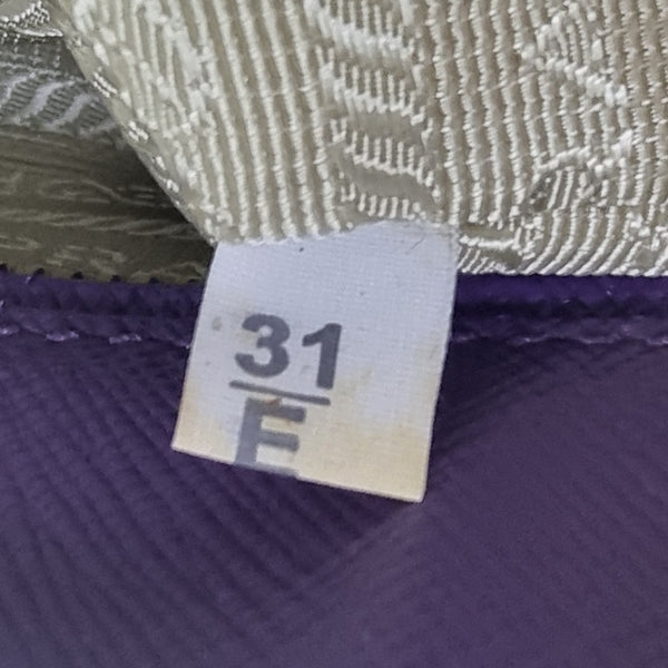 Prada BN2863 Saffiano Lux Tote Bag Ghw (Purple)