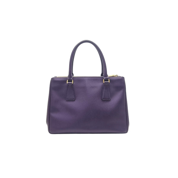 Prada BN2863 Saffiano Lux Tote Bag Ghw (Purple)