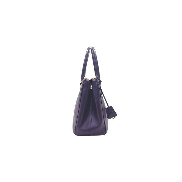 Prada BN2863 Saffiano Lux Tote Bag Ghw (Purple)