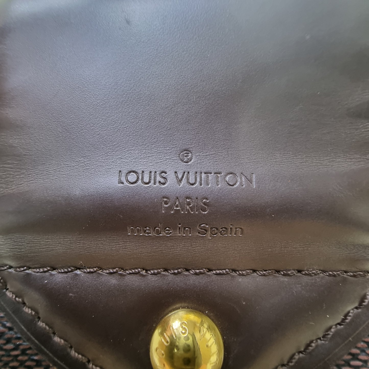 Louis Vuitton Sistina GM Damier Ebene Ghw
