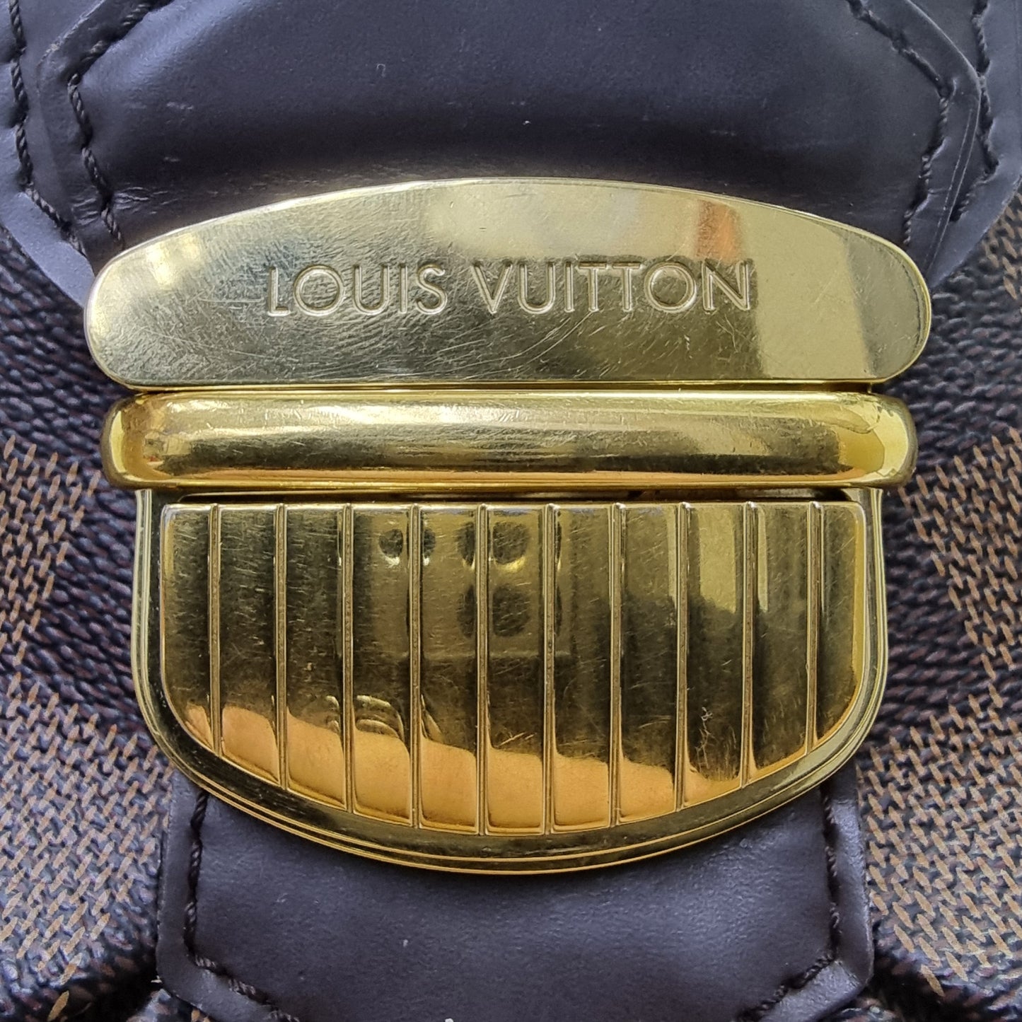 Louis Vuitton Sistina GM Damier Ebene Ghw