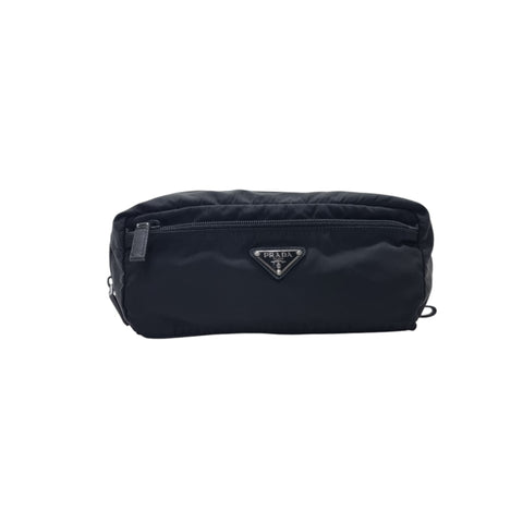 Prada Nylon Pouch Small (Black)