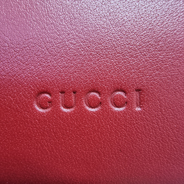 Gucci Dionysus Bamboo Top Handle Tote Bag Ghw (Red)