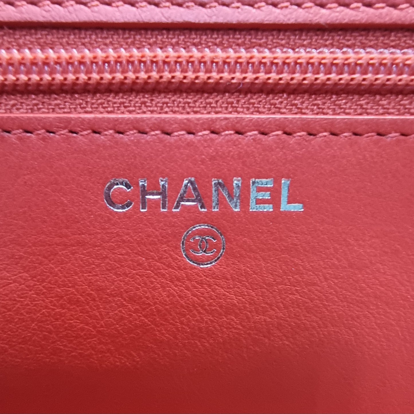 Chanel Wallet On Chain Classic Timeless Leather Shw (Red)