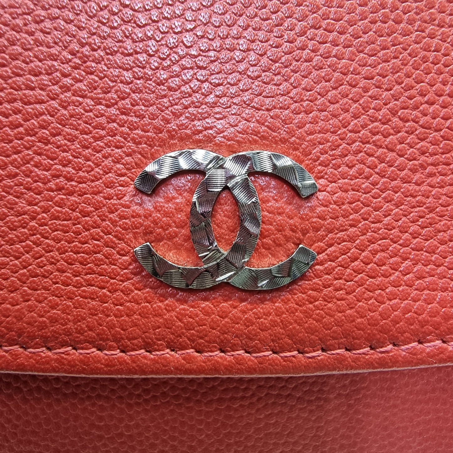 Chanel Wallet On Chain Classic Timeless Leather Shw (Red)