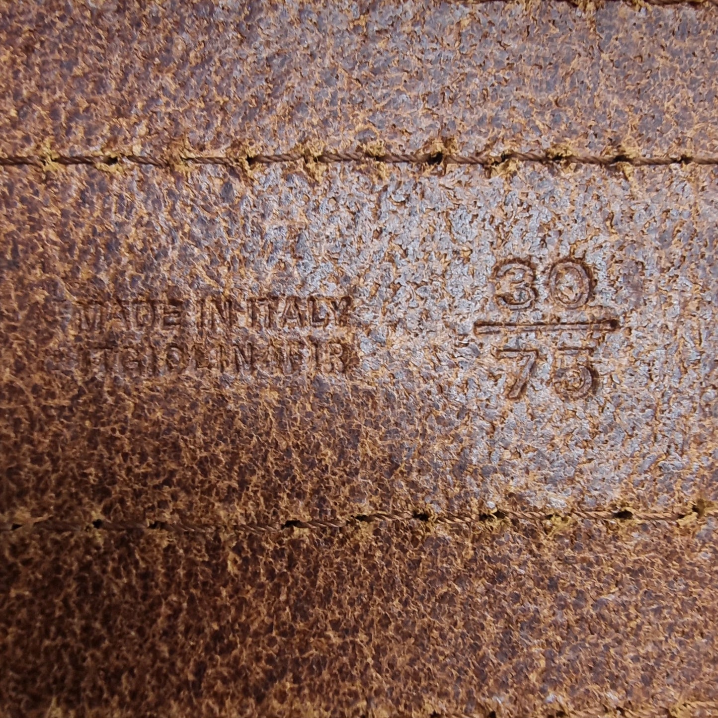 Burberry Leather Belt Black Hw (Brown)