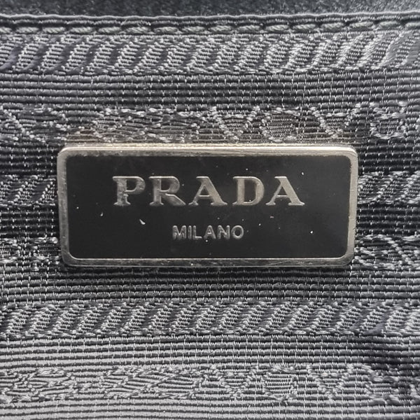 Prada Nylon Shoulder Bag Shw (Black)