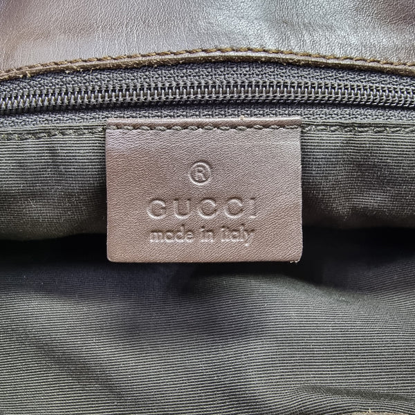 Gucci GG Canvas Shoulder Ghw (Brown)