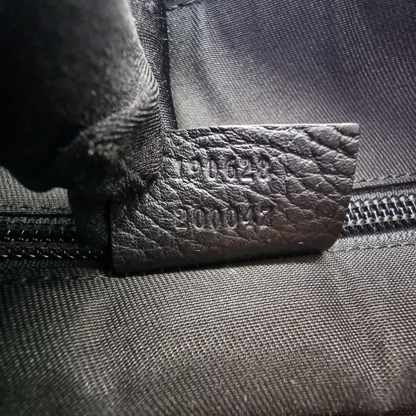 Gucci GG Denim Monogram Messenger Large Bag Shw (Black)