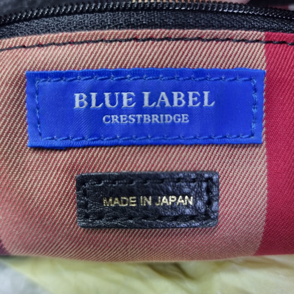 Blue Label Crestbridge Leather Tote Ghw (Black)