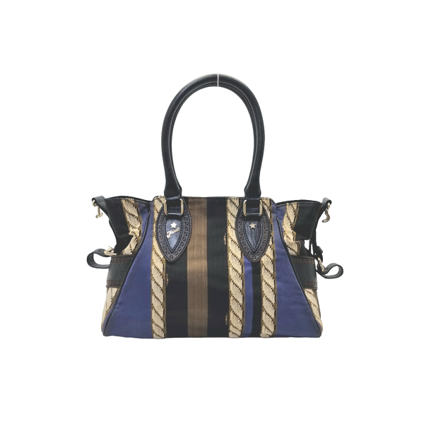 Fendi Du Jour Canvas Shoulder Bag Ghw (Multicolour)