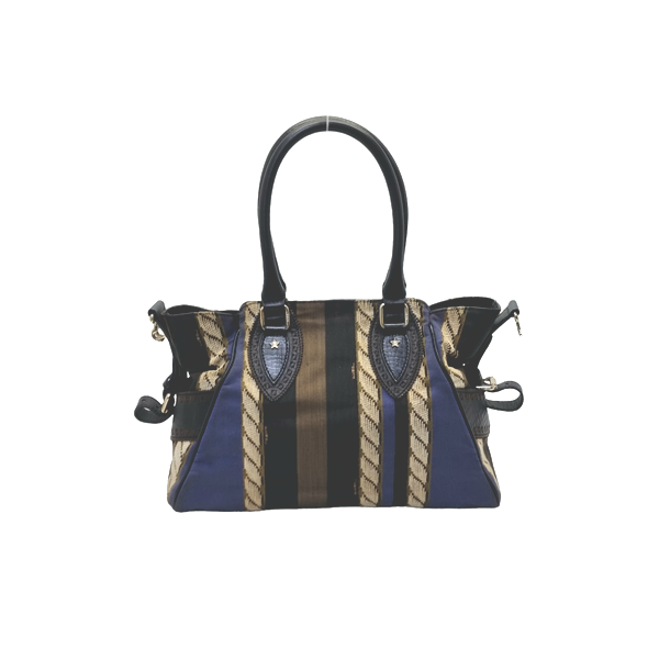 Fendi Du Jour Canvas Shoulder Bag Ghw (Multicolour)