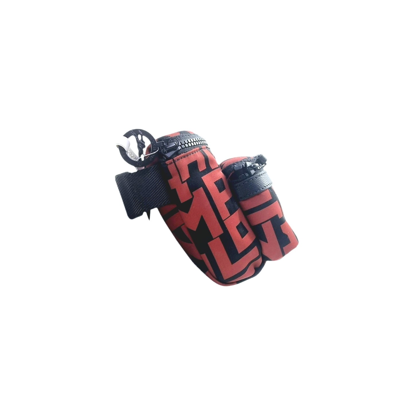 Longchamp Bumbag LPG Canvas Cowhide Leather (Red/Black)