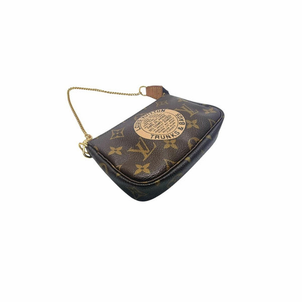 Louis Vuitton Limited Editions (Trunks & Bags) Mini Pochette Accessories Monogram Ghw