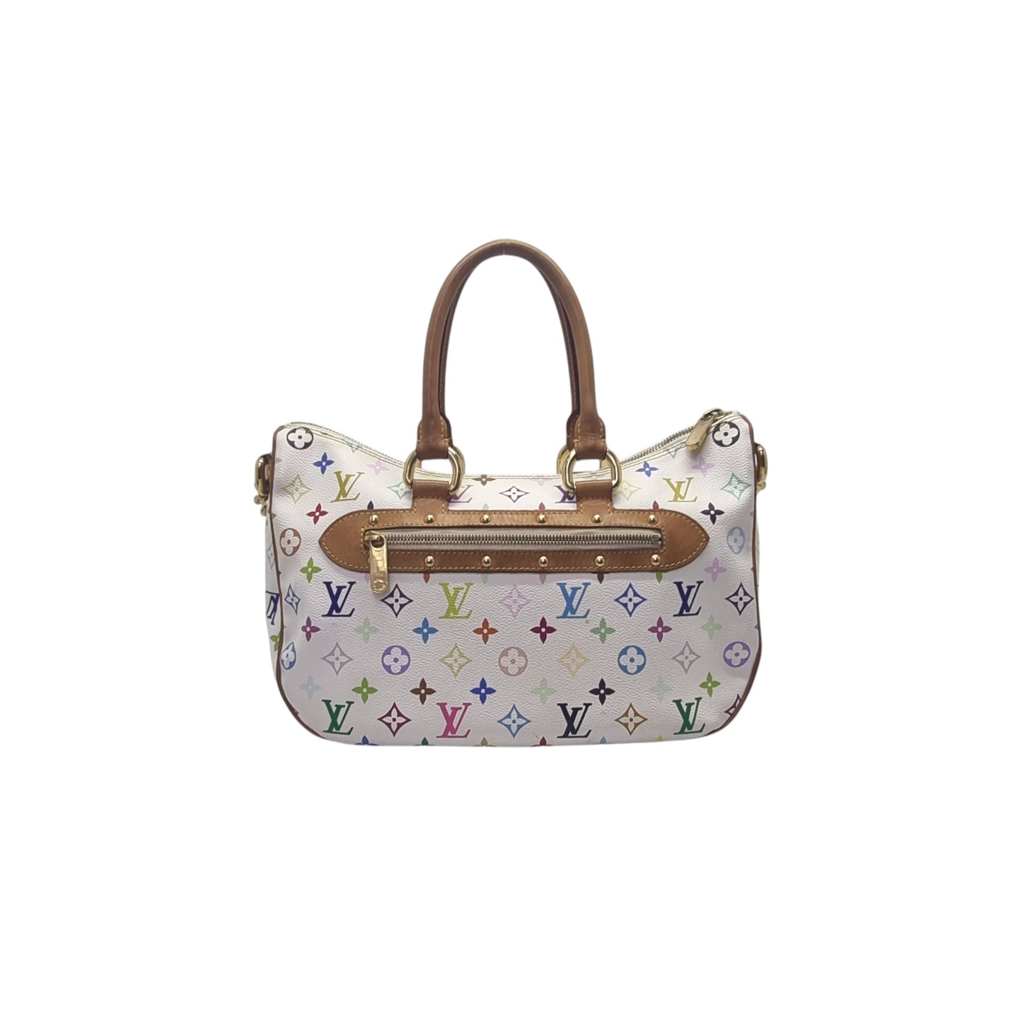 Louis Vuitton Rita Takashi Murakami Monogram Multicolor White Ghw