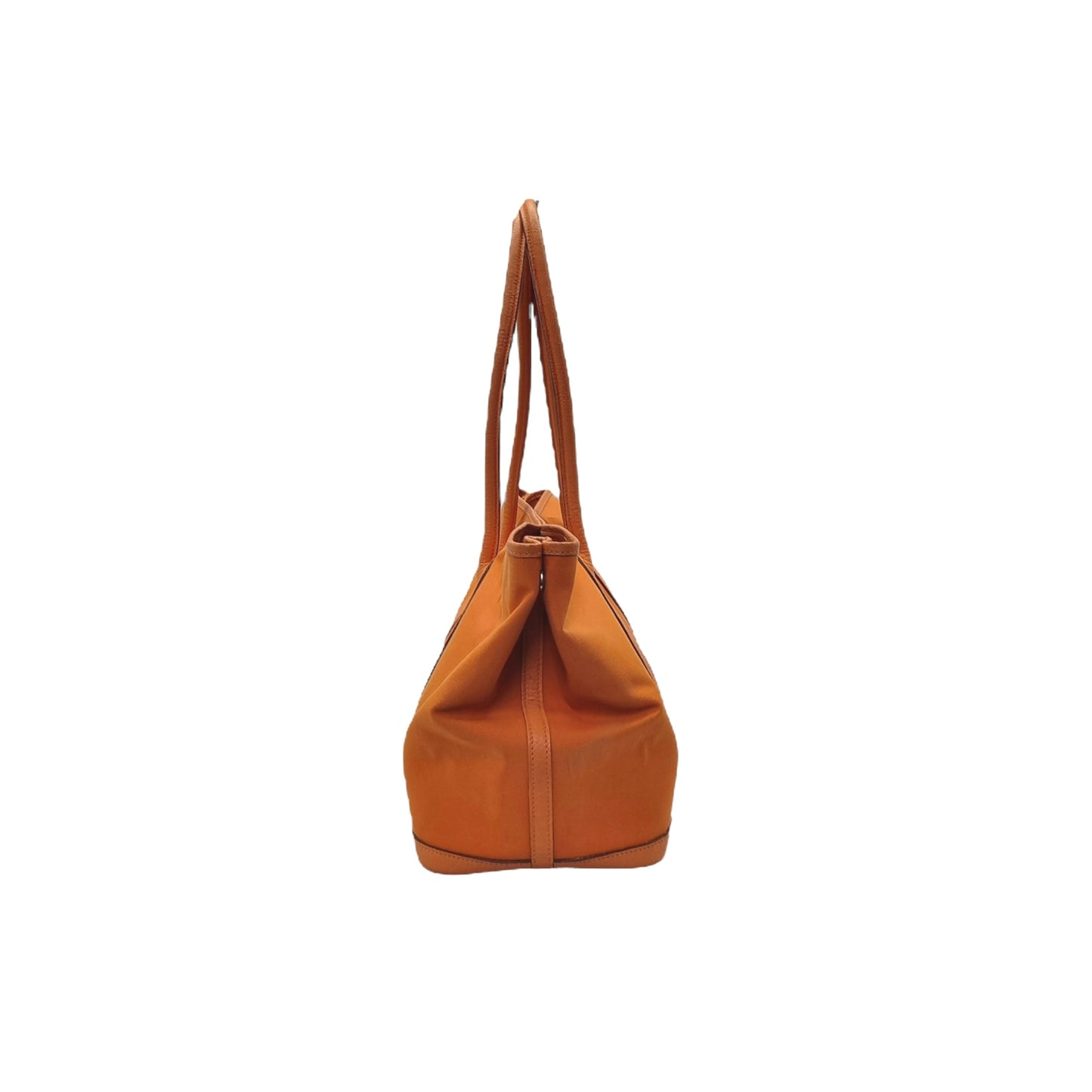 Hermes Garden Party 36 Canvas Palladium Coated Hw (Orange)