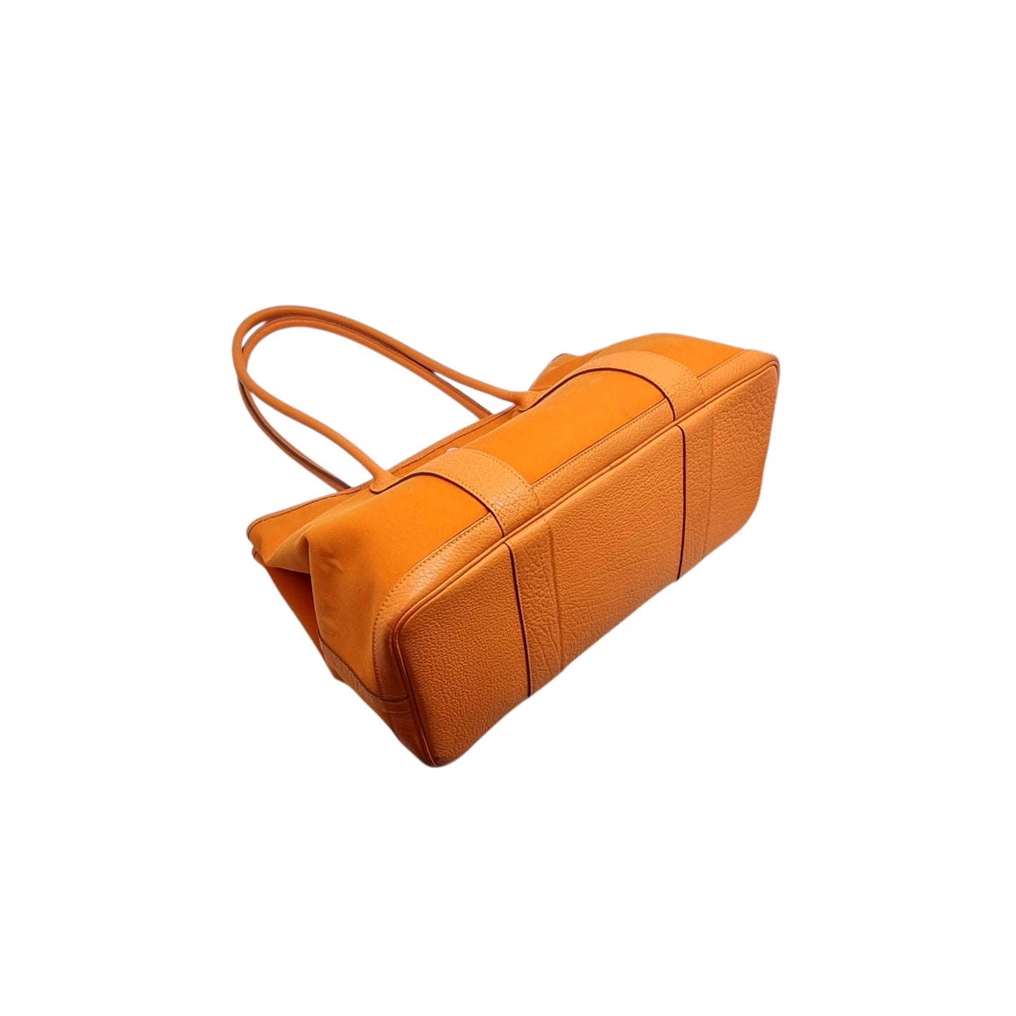 Hermes Garden Party 36 Canvas Palladium Coated Hw (Orange)