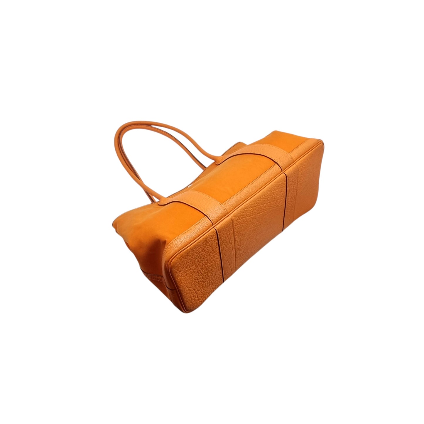 Hermes Garden Party 36 Canvas Palladium Coated Hw (Orange)