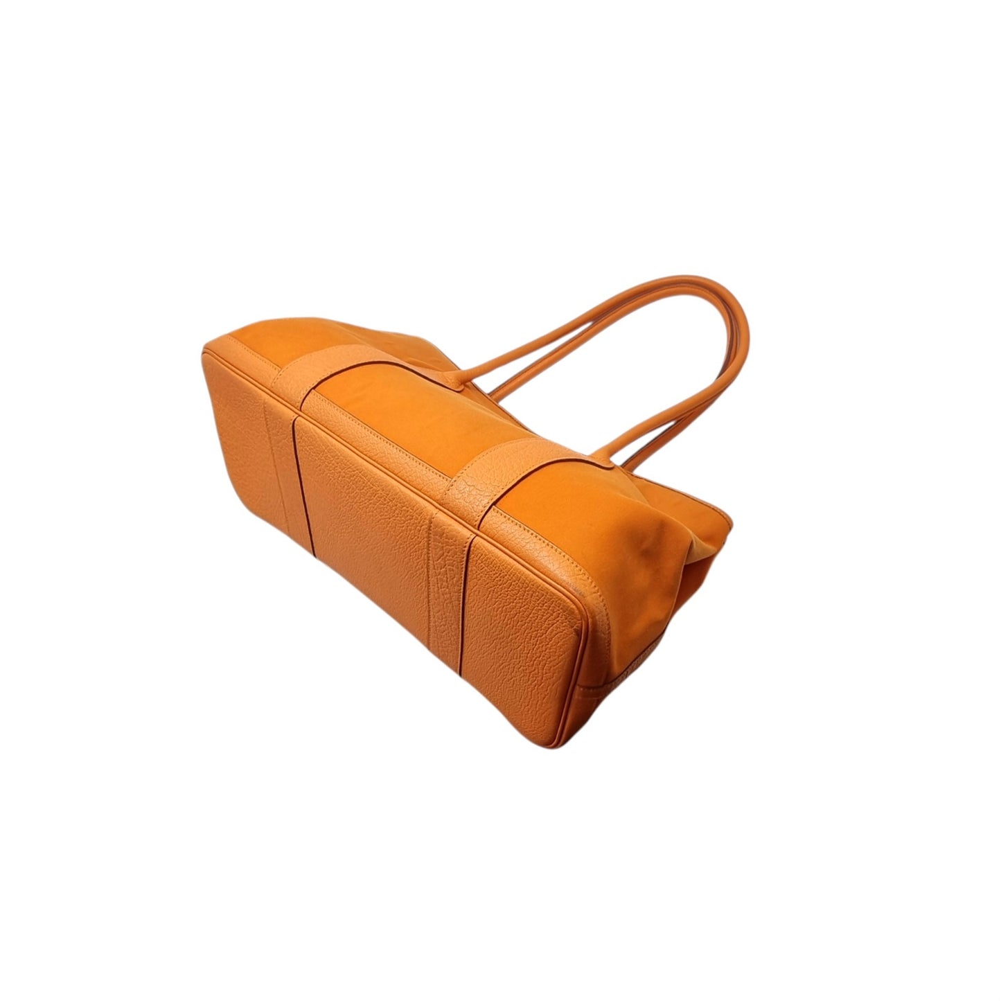 Hermes Garden Party 36 Canvas Palladium Coated Hw (Orange)