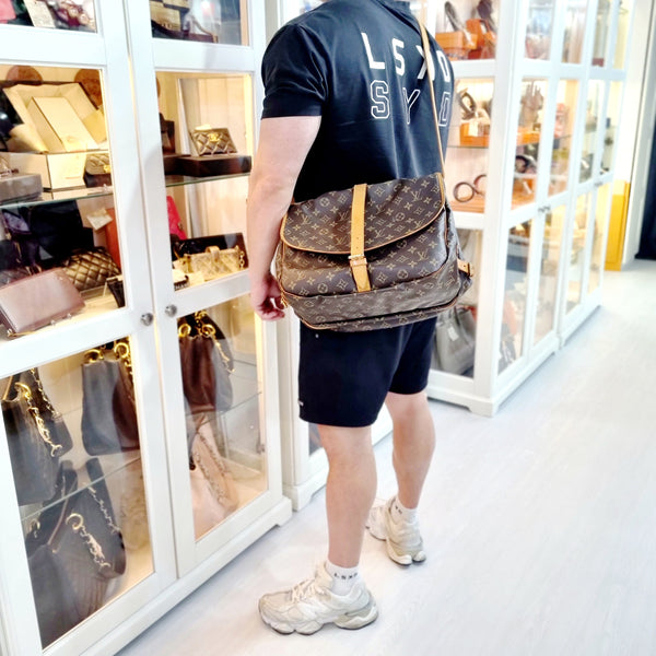 Louis Vuitton Saumur 35 Monogram Ghw