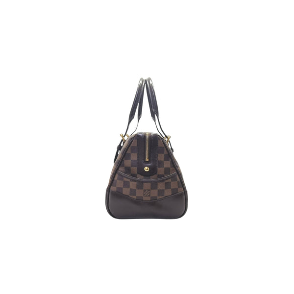 Louis Vuitton Berkeley Top Handle Bag Damier Ebene Ghw