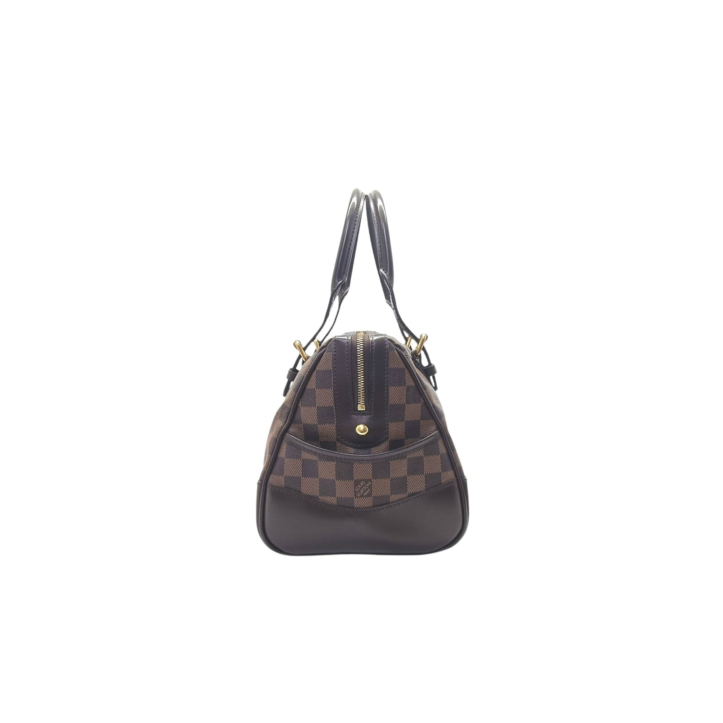 Louis Vuitton Berkeley Top Handle Bag Damier Ebene Ghw