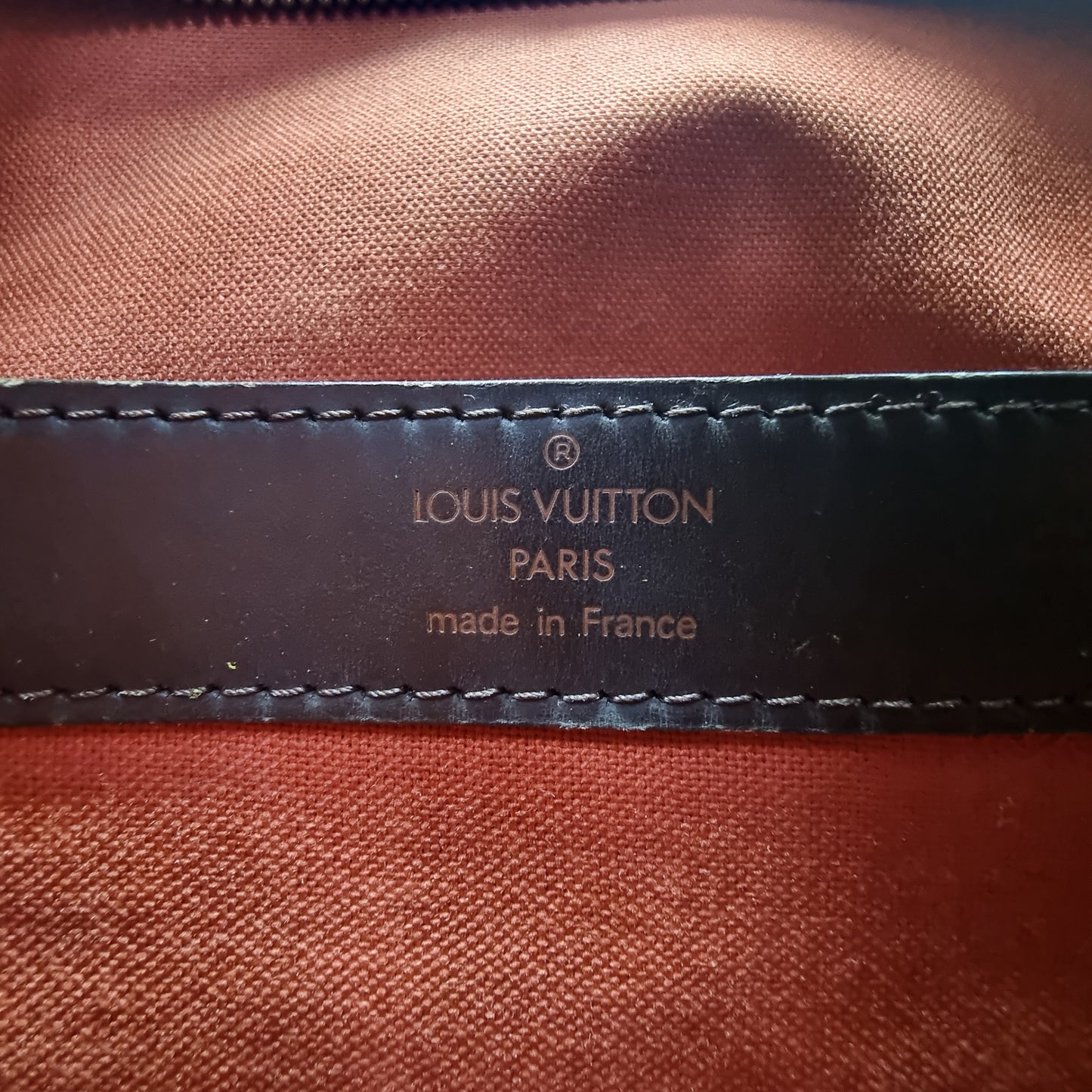 Louis Vuitton Naviglio Messenger Bag Damier Ebene Ghw