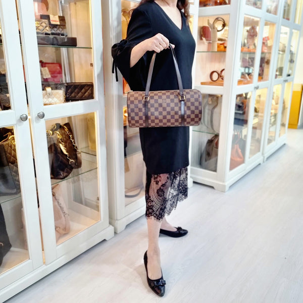 Louis Vuitton Papillon 30 Damier Ebene Ghw